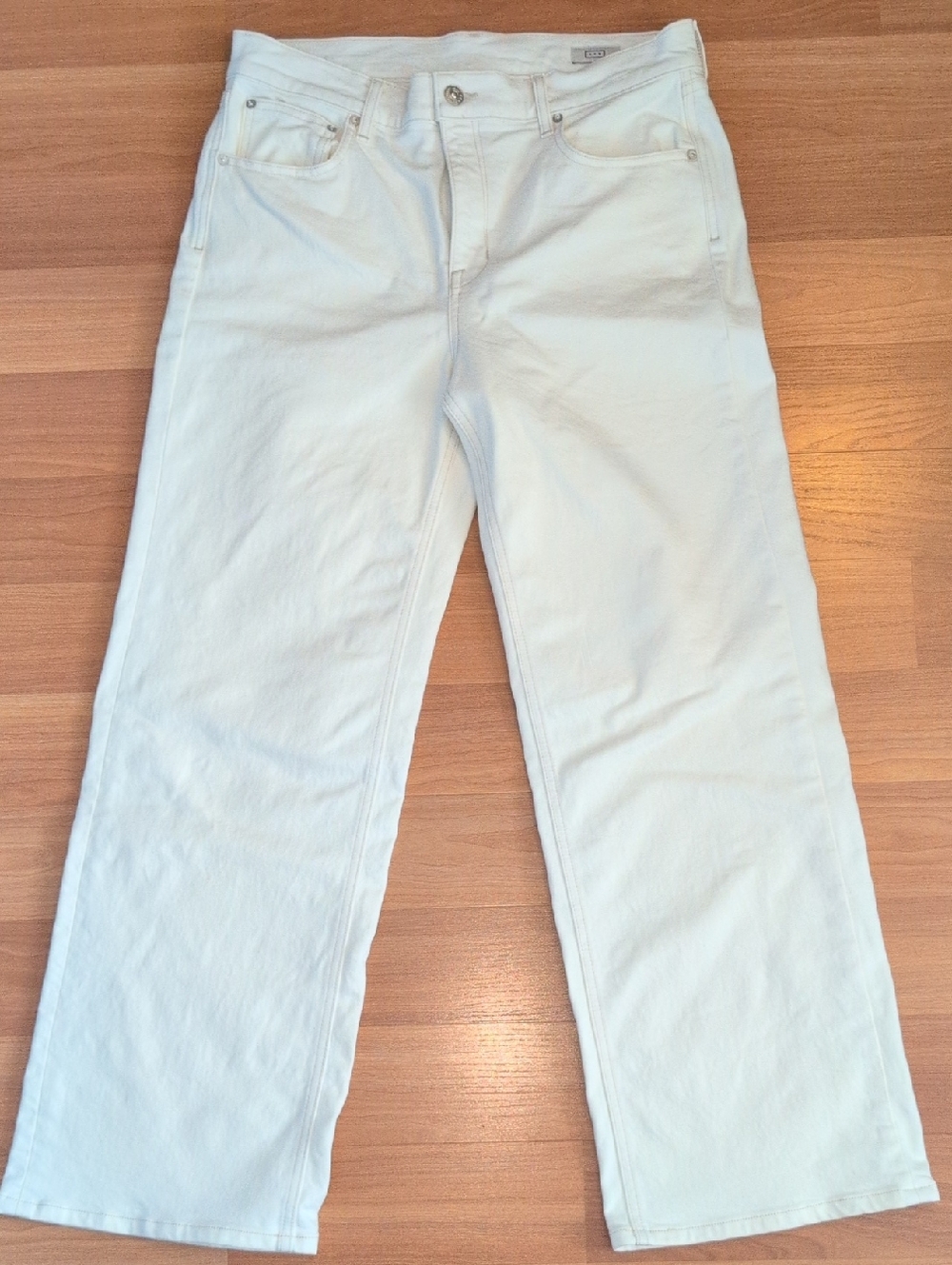AYR The Secret Sauce Premium Denim Jeans In Cream Soda Color Size 31S